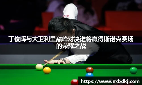 丁俊晖与大卫利里巅峰对决谁将赢得斯诺克赛场的荣耀之战
