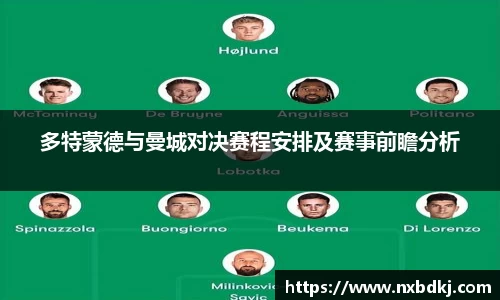 多特蒙德与曼城对决赛程安排及赛事前瞻分析